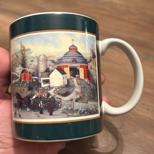 Coffee Mug Cup Meadow Brook Farm Lang Wise Linda Nelson Stocks